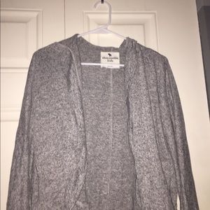 Grey Abercrombie cardigan